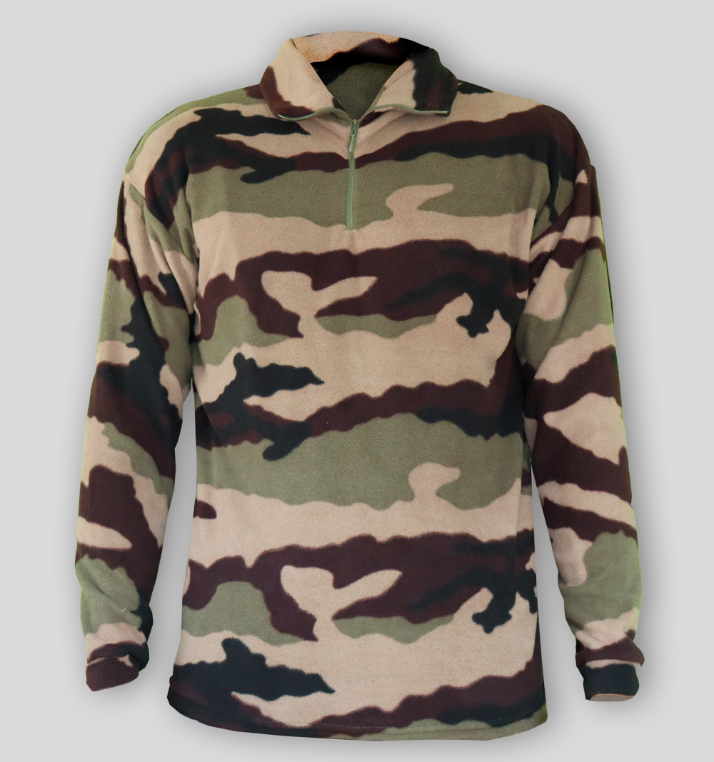 Chemise F1 Polaire Camouflage