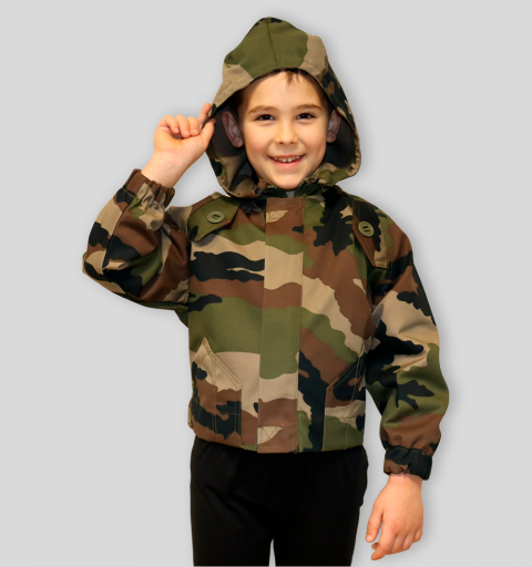 Blouson Enfant Camouflage