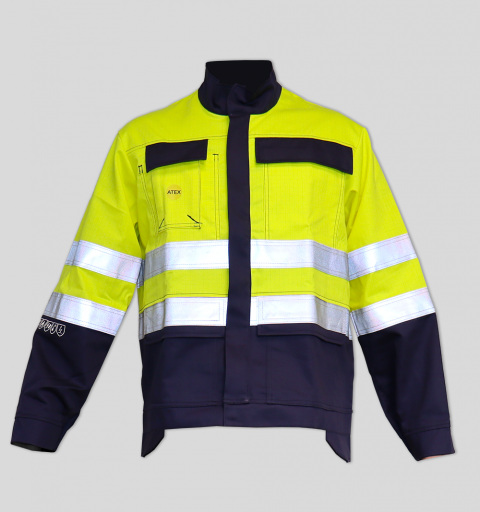Blouson Multirisques Jaune...